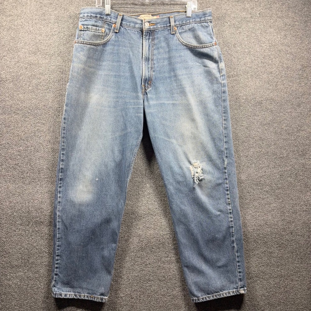 Levis 550 Jeans Mens 38x30 Relaxed Fit Tapered Leg Denim